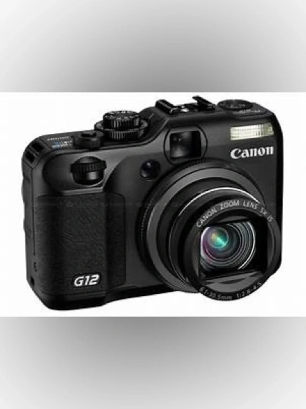 ISO!!! Do NOT buy this listing! ISO Canon Black G12 Compact Digital Camera